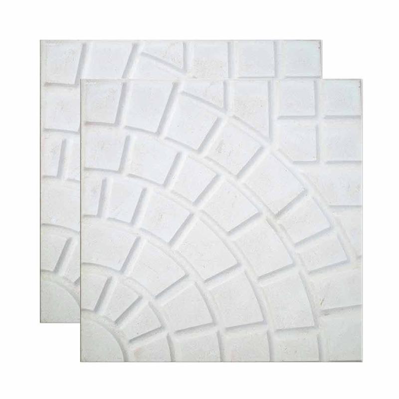 Piso Milano 30x30cm branco 0,45 AM Ivaí - Ivai - Pisos - Magazine Luiza
