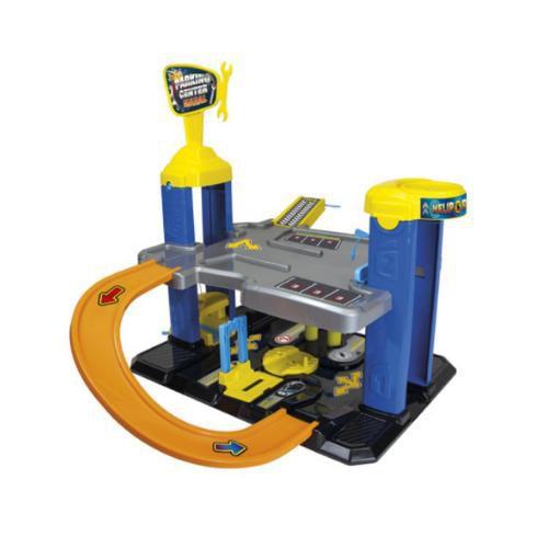 Pista de Carrinho Garagem Lavação Elevador Estacionamento com 2 andares