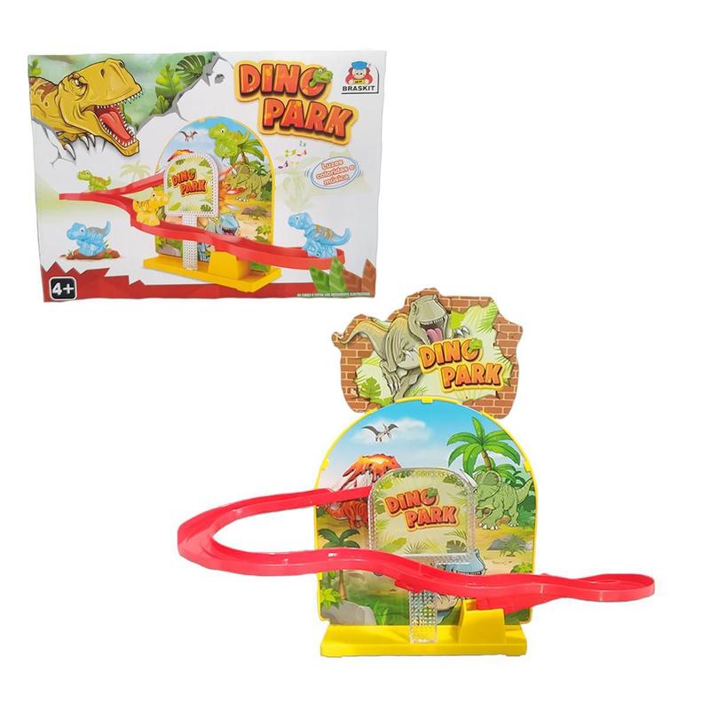Pista De Dinossauro Infantil De Brinquedo Dino Park - Braskit - Pistas ...