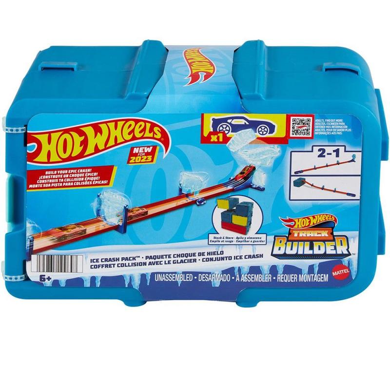 Pista Hot Wheels Caixa Pequena De Acrobacias - Mattel Hnj66 - Pistas ...