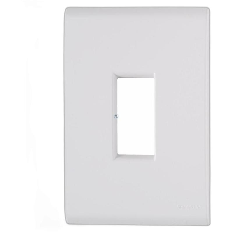 Placa Conjunto Modular Tramontina Liz 4x2 - 1 Modulo Vertical 57106003 ...