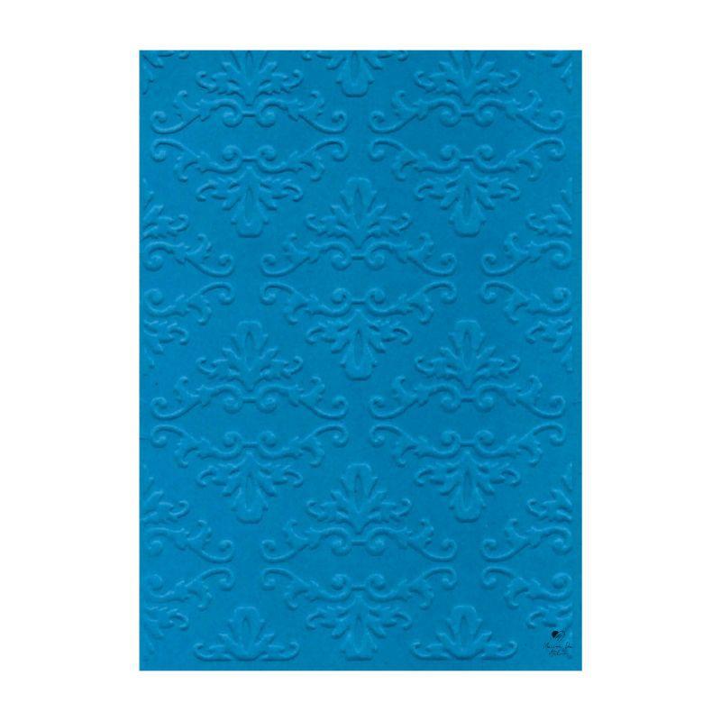 Placa de Textura Relevo Emboss 10,6cm x 15cm Arabesco Chique - Art e ...