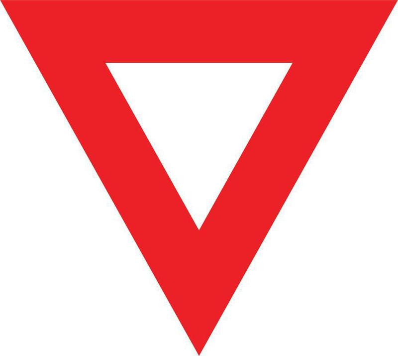 Placa De Transito 50X50Cm Reflet. R-2 Dê A Preferência - Nt Comunicação ...