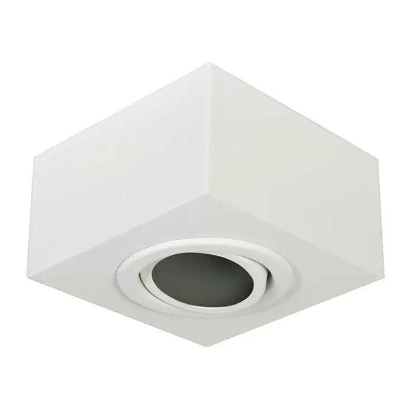 Plafon Box Branco Quadrado 15cm Para 1l Par 20 Bonin Golight Plafon