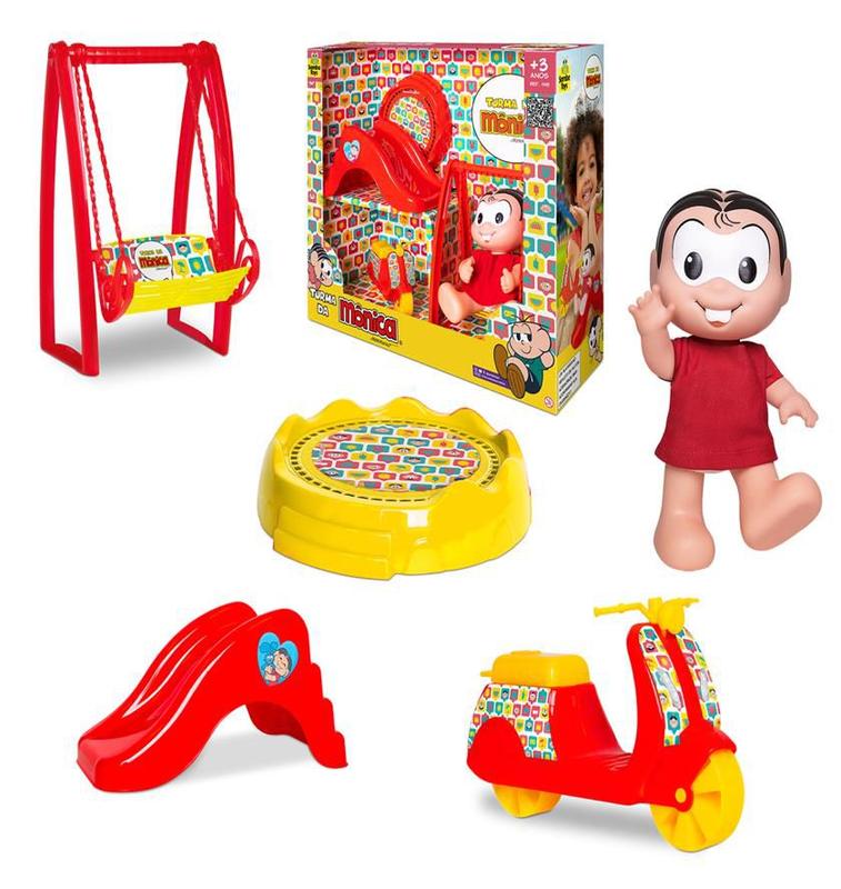 Playground Turma Da Monica Samba Toys Brinquedos - Caminhões, Motos e ...