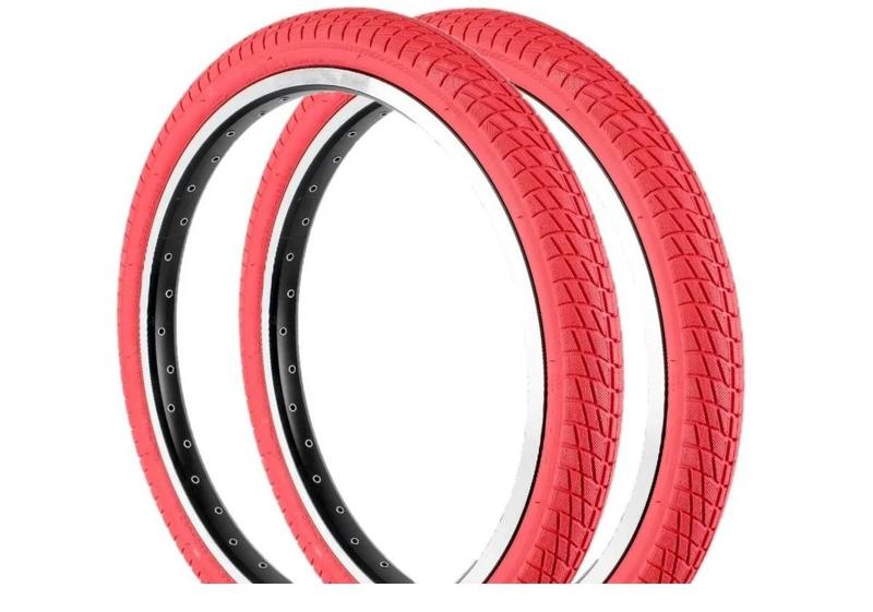 Pneumatico BMX Freestyle 20 X 1.95 (53-406) – Copertone Blu Per Bici – Gomma Resistente, Senza Riflettori - 5