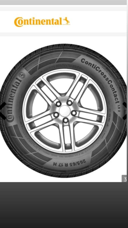 Pneu continental conticrosscontact lx 2 265/65 r17 112h - Pneu para ...