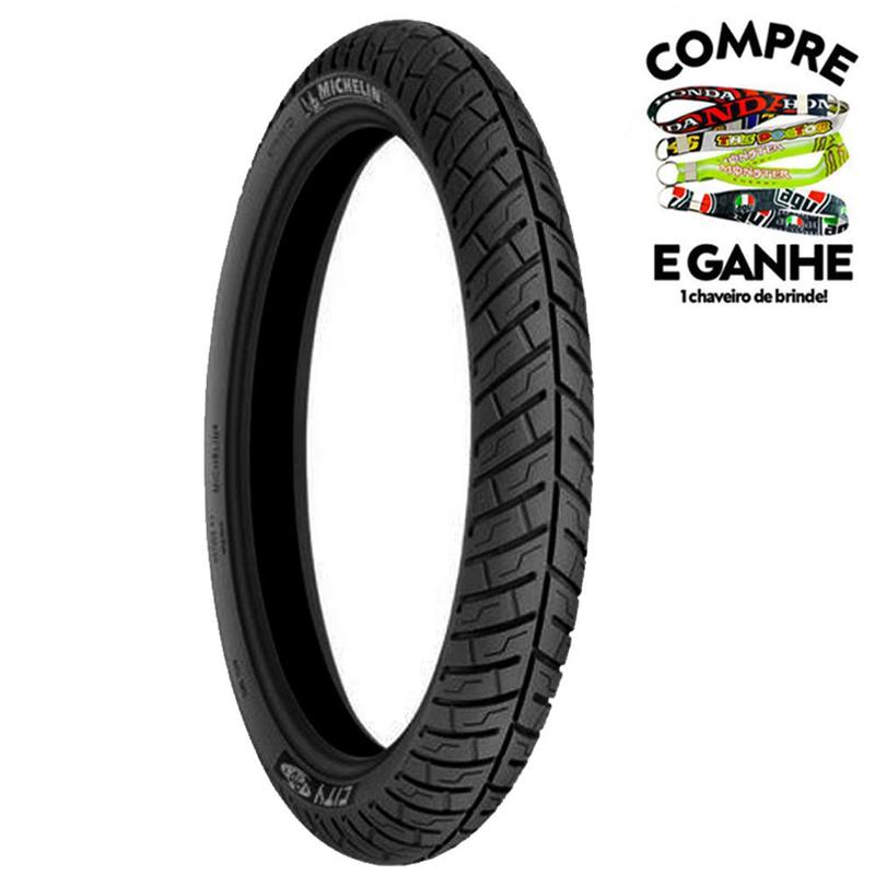 Pneu Dianteiro 80-100-18 Cg/ Fan/ Titan 125-150-160/ Ybr 125/ Factor ...