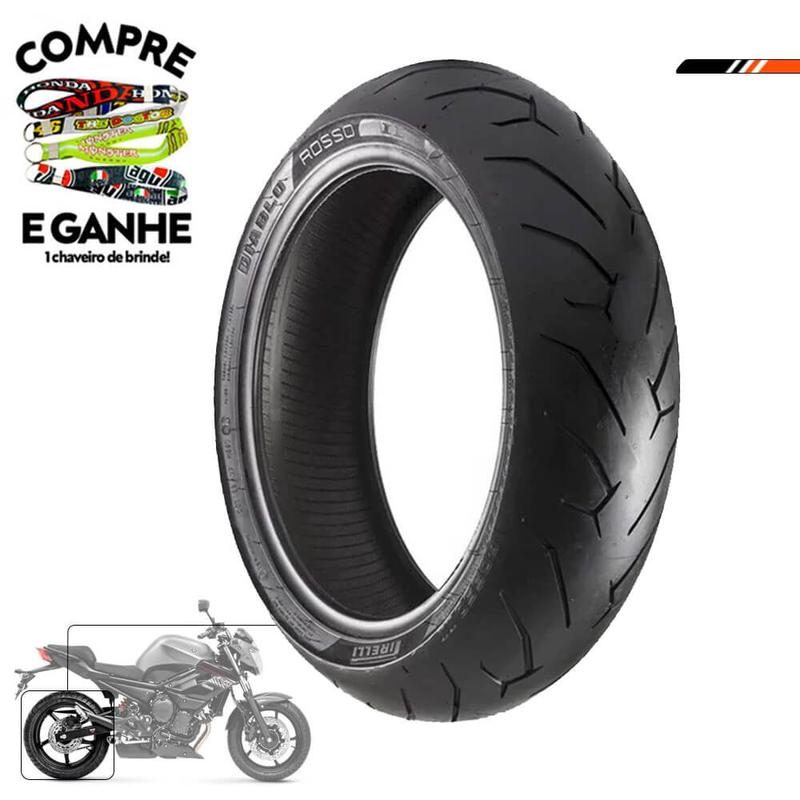 Pneu Traseiro CB 500 R/ F/ X/ CBR 500 R/ Yamaha XJ6 N/ Yzf 600 R ...
