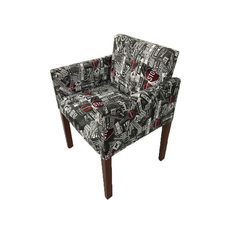 Poltrona Decorativa Nina Estampada - Street Vintage - RUD HOUSE ...