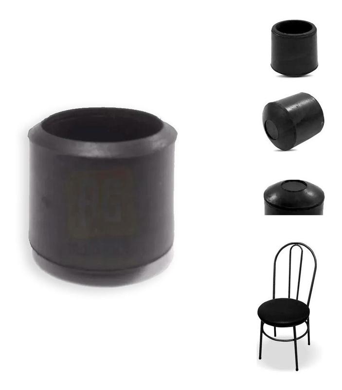 Ponteira Borracha Tubo 1/2 Pé De Cadeira -1 und - NIVEBOR - Peças e ...