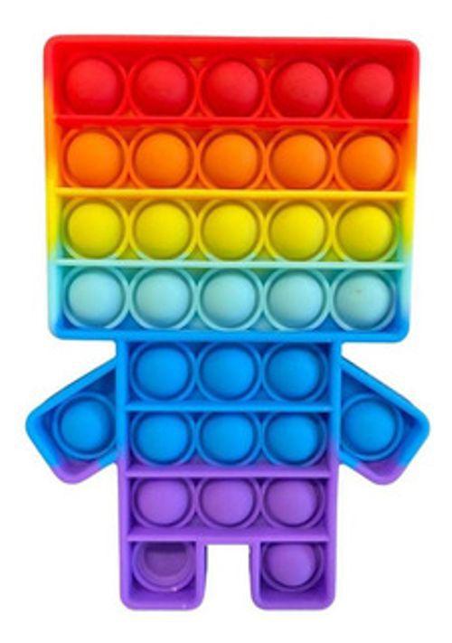 Pop It Fidget Toys Brinquedo Anti Stress Sensorial Colorido popit ...
