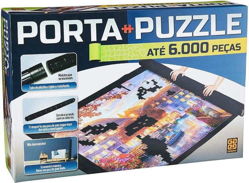Porta quebra cabeça puzzle até 6000 peças - grow 3399 - Porta Puzzle ...
