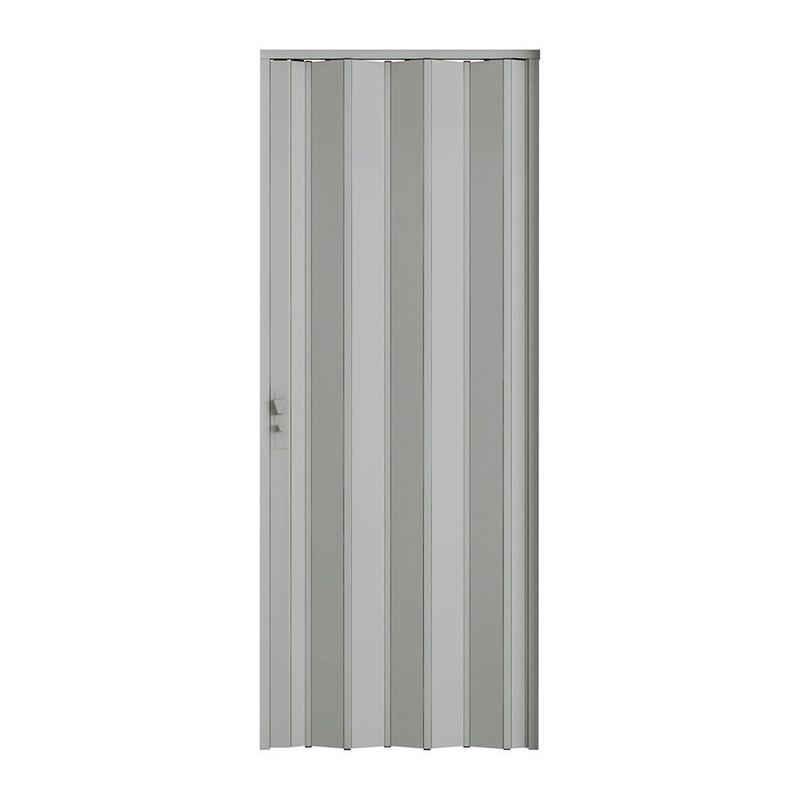 Porta Sanfonada Com Fechadura Cinza 084X210 - BCF - Porta - Magazine Luiza