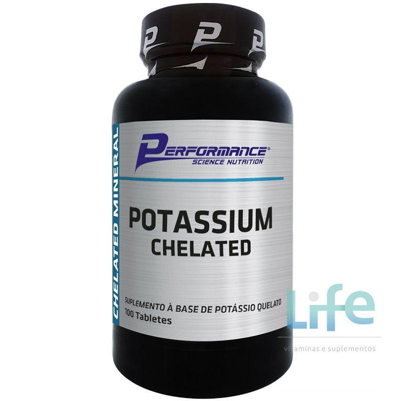 Potassium Magazine Potassium chelated - 100 tabletes - PERFORMANCE SCIENCE NUTRITION ...