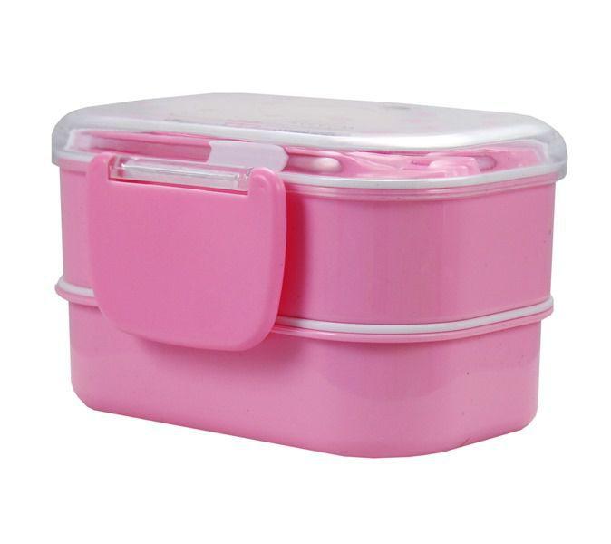 Pote para Lanche de 2 Andares Pequeninos Jacki Design - Borboleta/Rosa ...