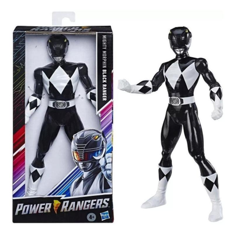 Power rangers figura do ranger preto: - Hasbro - Bonecos - Magazine Luiza