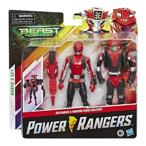 Power Rangers Ranger Vermelho e Cruise Beastbot Hasbro E7270 - Bonecos ...