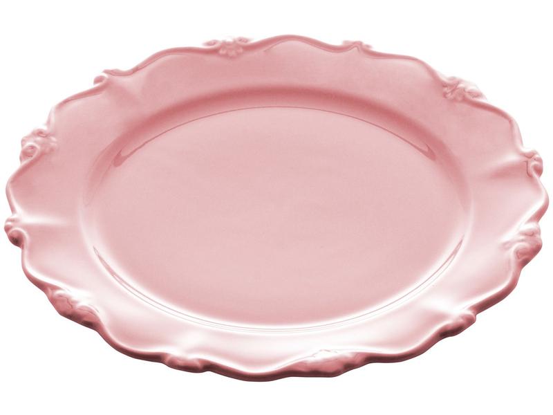 Prato de Porcelana Redondo 20cm Rosê Raso - de Sobremesa Wolff Mesa ...