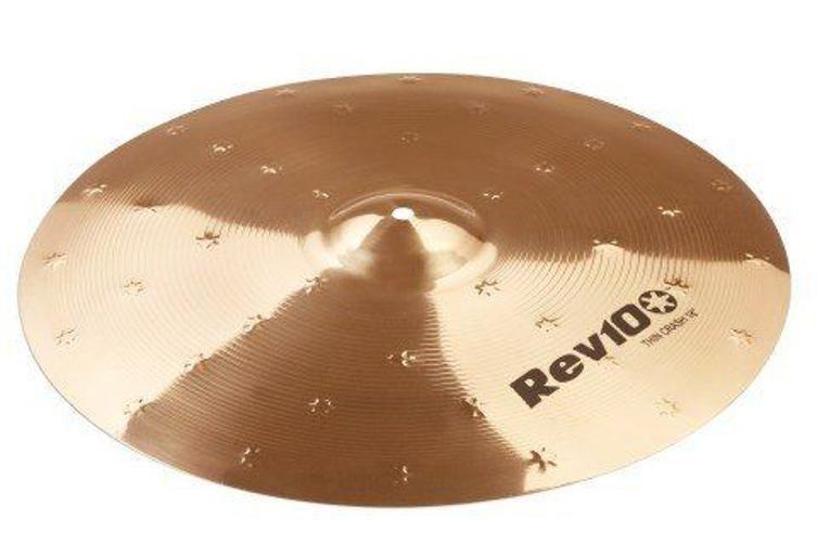 Prato Orion Rev10 Ataque Thin Crash De 18 Pratos de Bateria