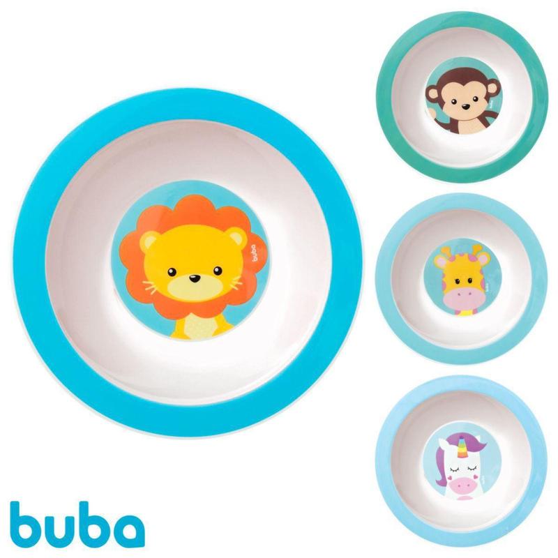 Prato Pratinho Bowl Infantil Buba Animal Fun - Prato Infantil ...