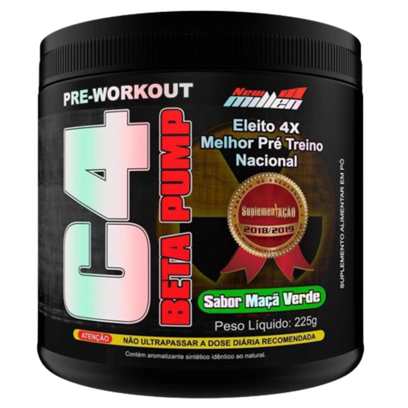 Pré Treino Potente Cafeína Beta-alanina Taurina Pré Workout - C4 New ...
