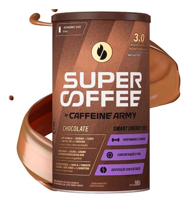 Pré Treino Supercoffee 3.0 Lata Econômica 380g +disposição - caffeine ...