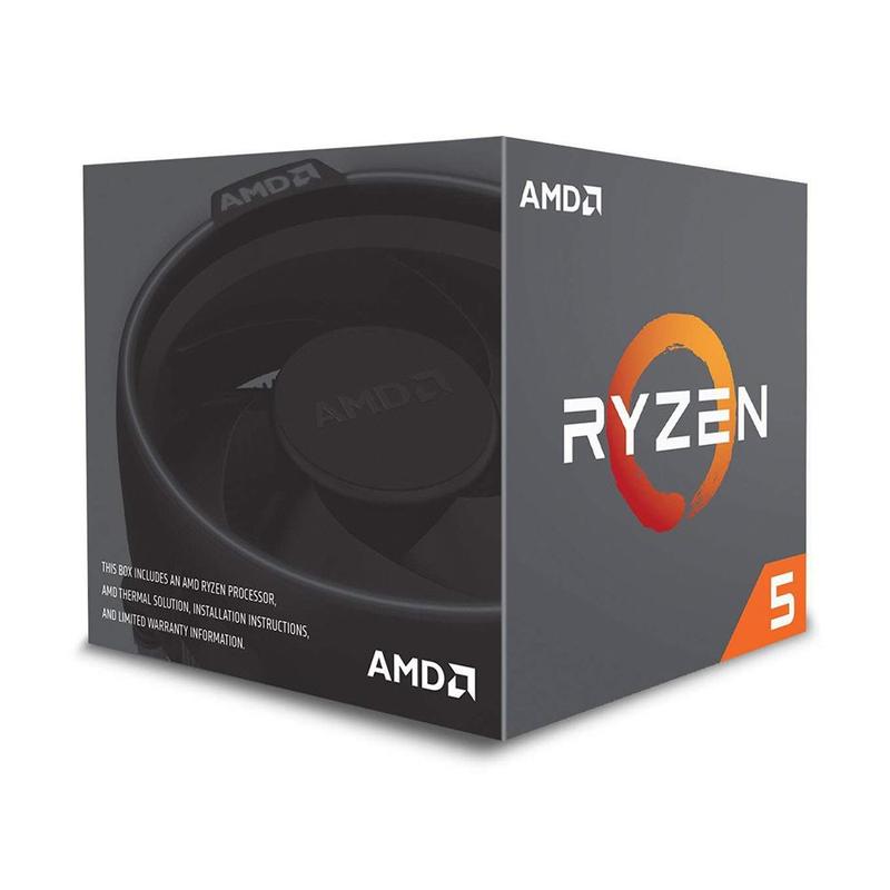 Processador CPU AMD Ryzen 5 2600 3.4 GHz AM4 19 MB + Solução Térmica ...