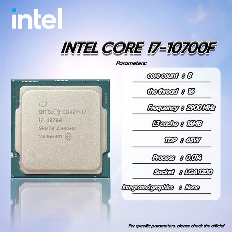 Processador intel core i7 10700f 2.90 ghz oem - Processador - Magazine ...