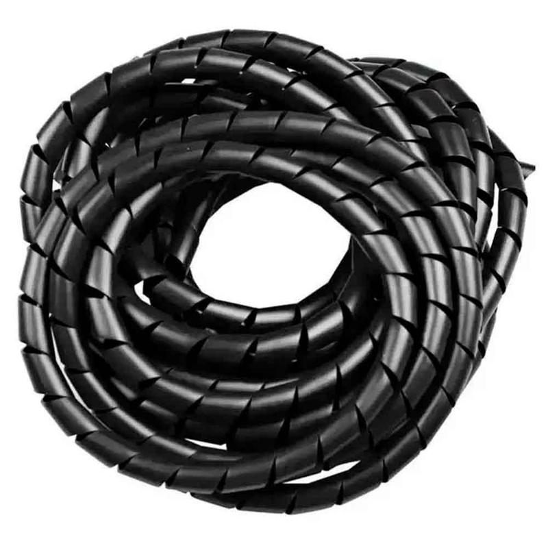 Protetor De Cabos 2m Espiral 12mm Preto Vonder - Organizador de Fios e ...
