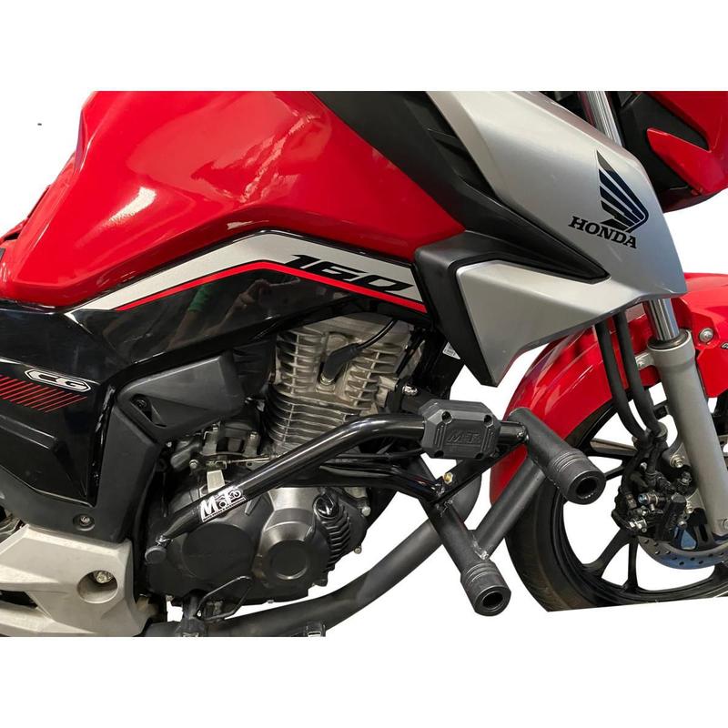 Protetor de Motor Esportivo Fan 160 Titan 160 Start 160 ano 2016 à 2020 ...