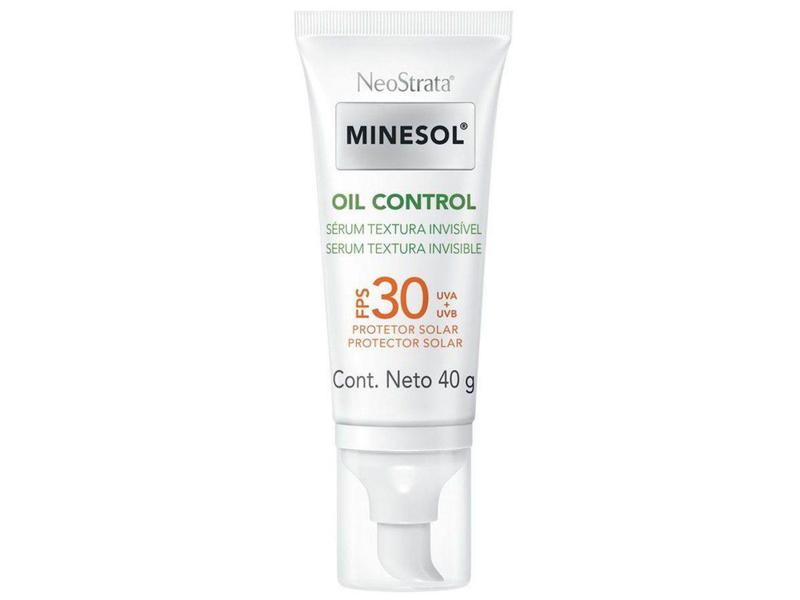 Protetor Solar Facial Minesol FPS 30 Oil Control - Sérum Textura ...