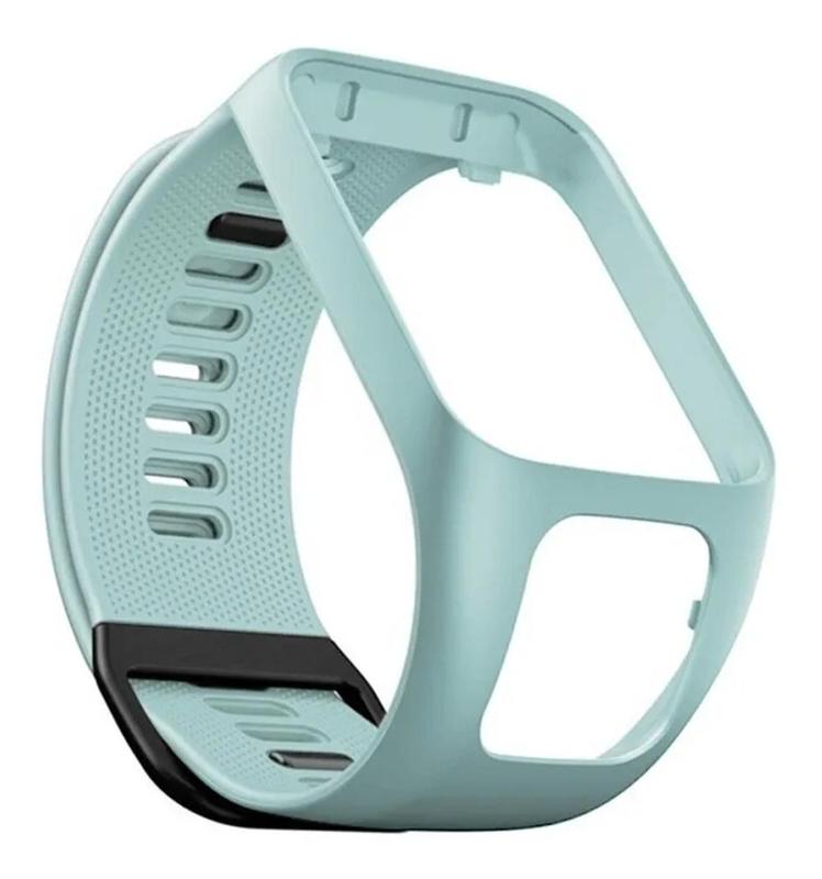 Gransho Cinturino In Silicone Per TomTom Spark 3 / Runner 2 / Golfer 2 / Runner 3 / Adventurer – Sostituzione Sportiva, Colore Nero Stagno