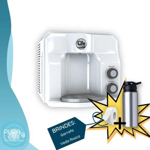 Purificador com Compressor Filtro De Agua Gelada Compact - Top Life ...