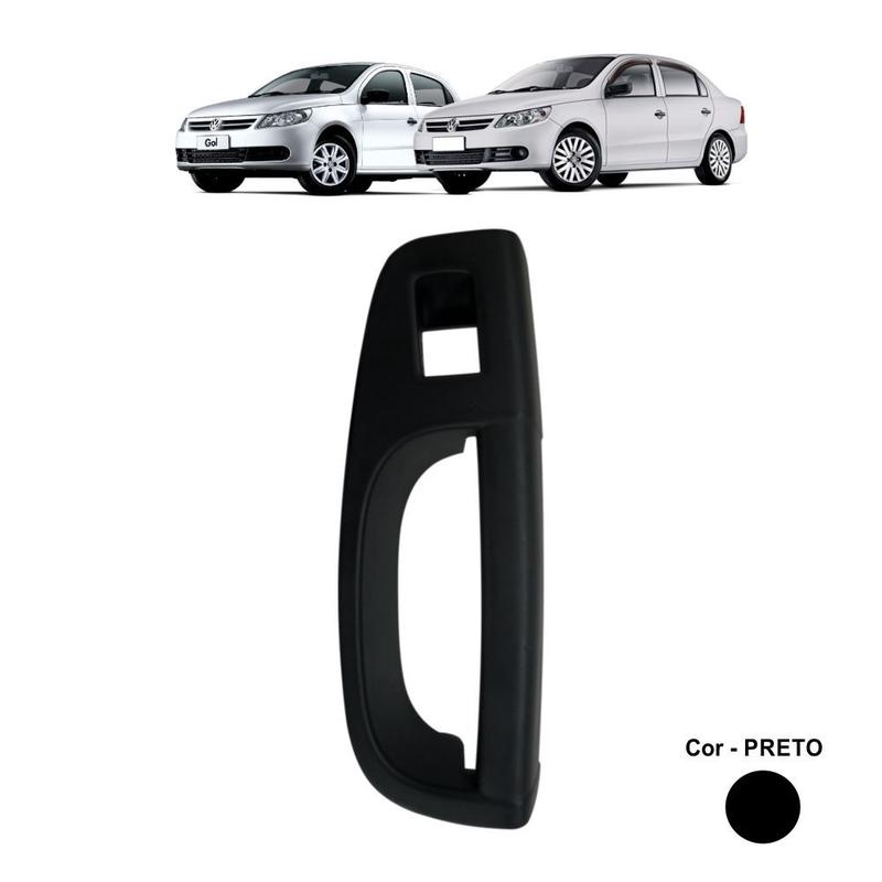 Puxador interno da Porta Gol G5 Traseiro Esquerdo Preto - AUTOPLAST ...