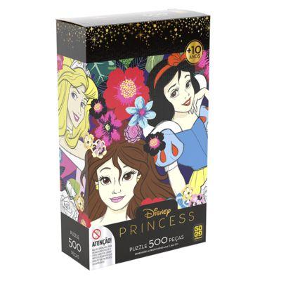 Puzzle Princesas Disney 500 Peças - GROW - Quebra-Cabeça - Magazine Luiza