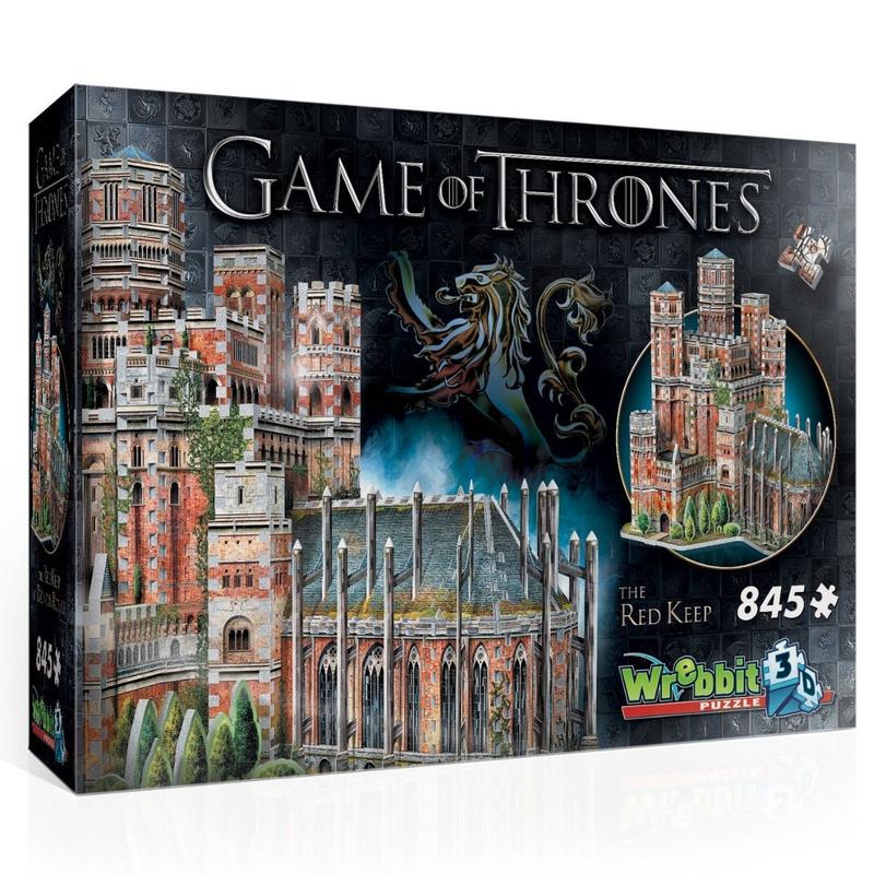 Quebra Cabeça Puzzle 3D Game of Thrones The Red Keep 845 Peças ...