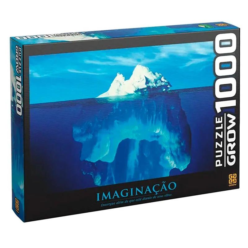 Quebra-Cabeça Puzzle Grow 1000 peças Imaginação - Quebra-Cabeça ...