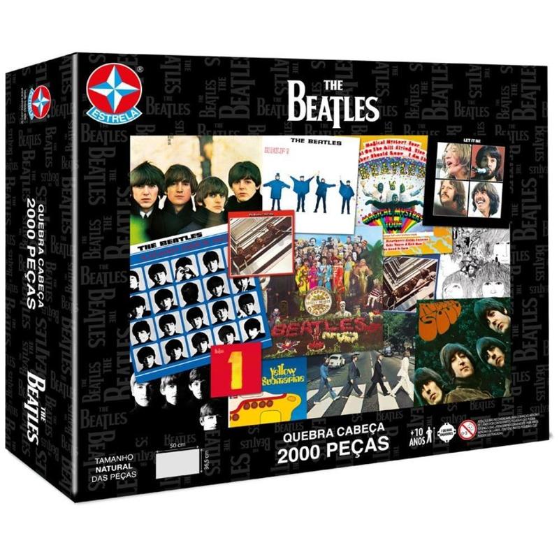 Quebra-Cabeça - The Beatles - 2000 Peças - Estrela - Quebra-Cabeça ...