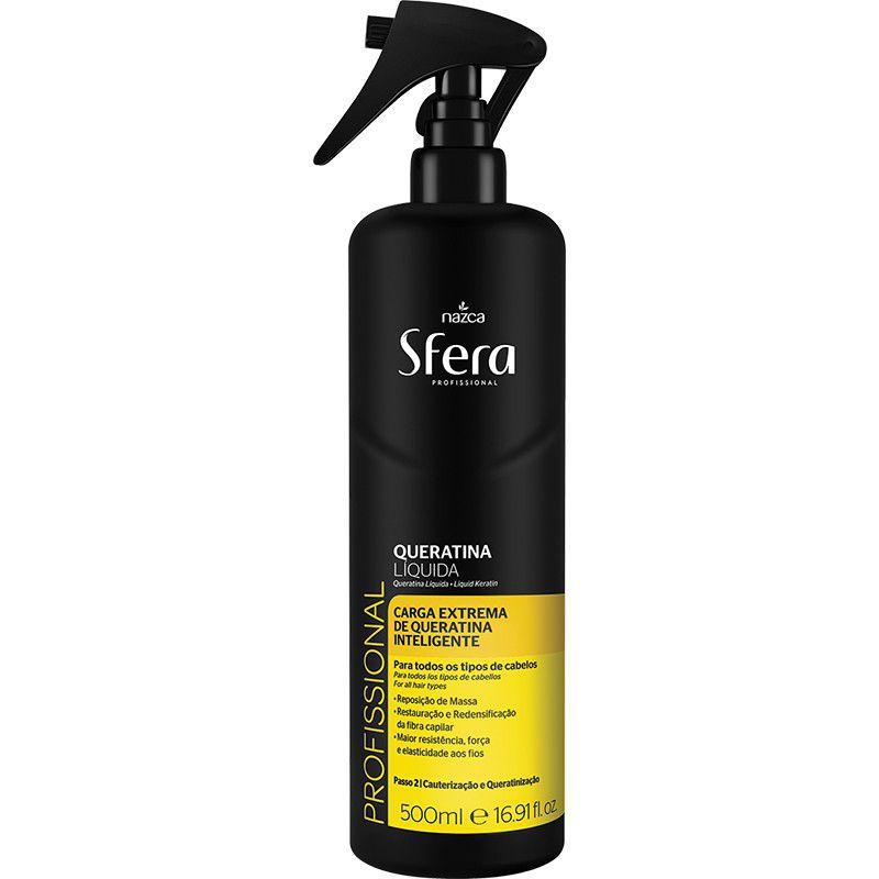 Queratina Líquida 500ml - Sfera Profissional - Queratina - Magazine Luiza