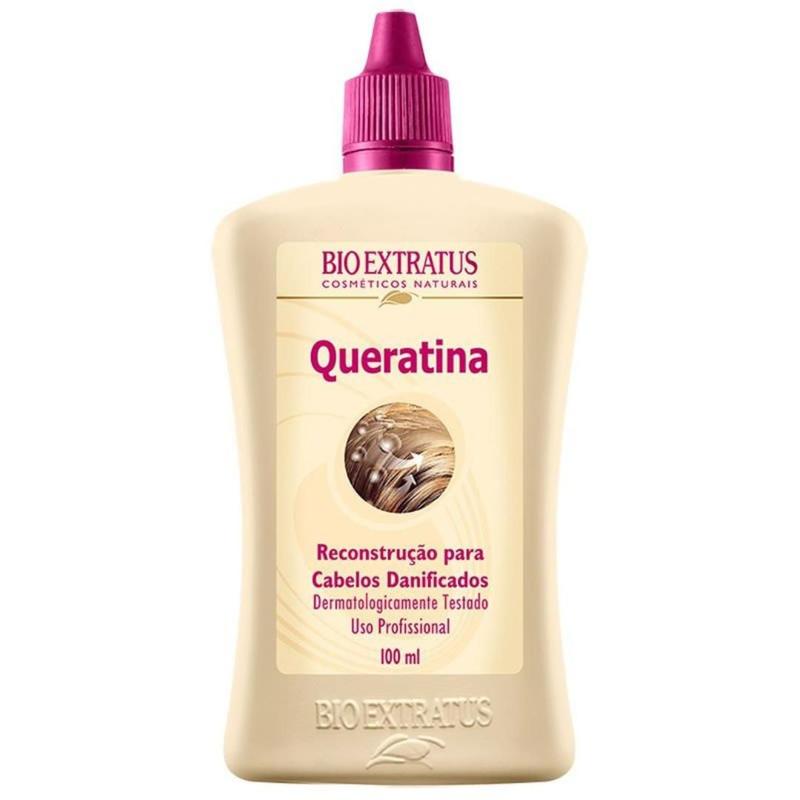 Queratina Reconstrução Restauração Capilar Cabelo Danificados 100ml Bio ...