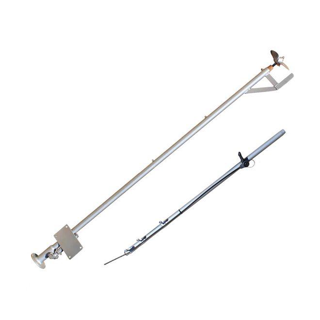 Rabeta Simples Horizontal 1,7m para Barco com Acelerador - Proposto ...