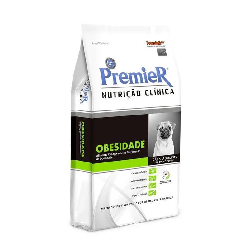 Ração Premier Obesidade Cães Adultos Raças Pequenas 10,1Kg - Ração Seca ...
