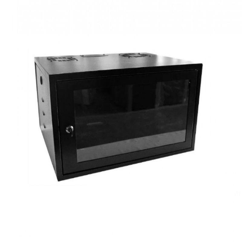 Rack de parade Raker 19 7u x450mm preto com porta em acrilico - Rack ...