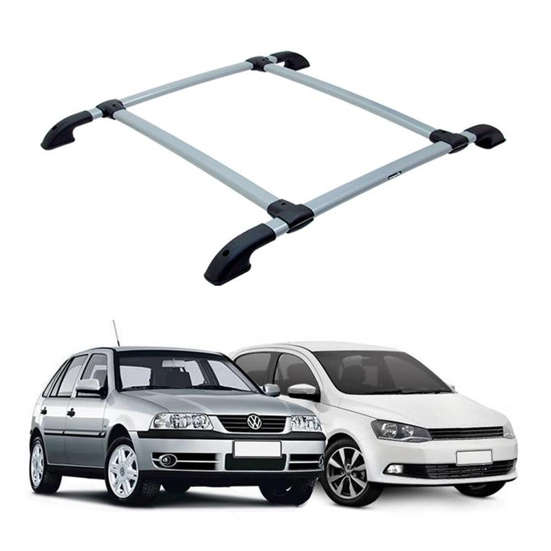 Rack De Teto Bagageiro Gol G3 G4 G5 G6 G7 Prata 1310mm Bepo - Rack e ...