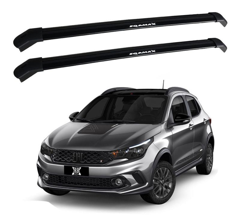 Rack De Teto Travessas Fiat Argo Trekking Eqmax Delta Preto - Rack e ...