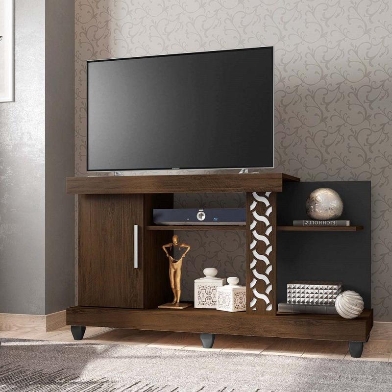 Rack para TV até 42 polegadas Canadá 1 porta - Móveis Leão - Rack ...