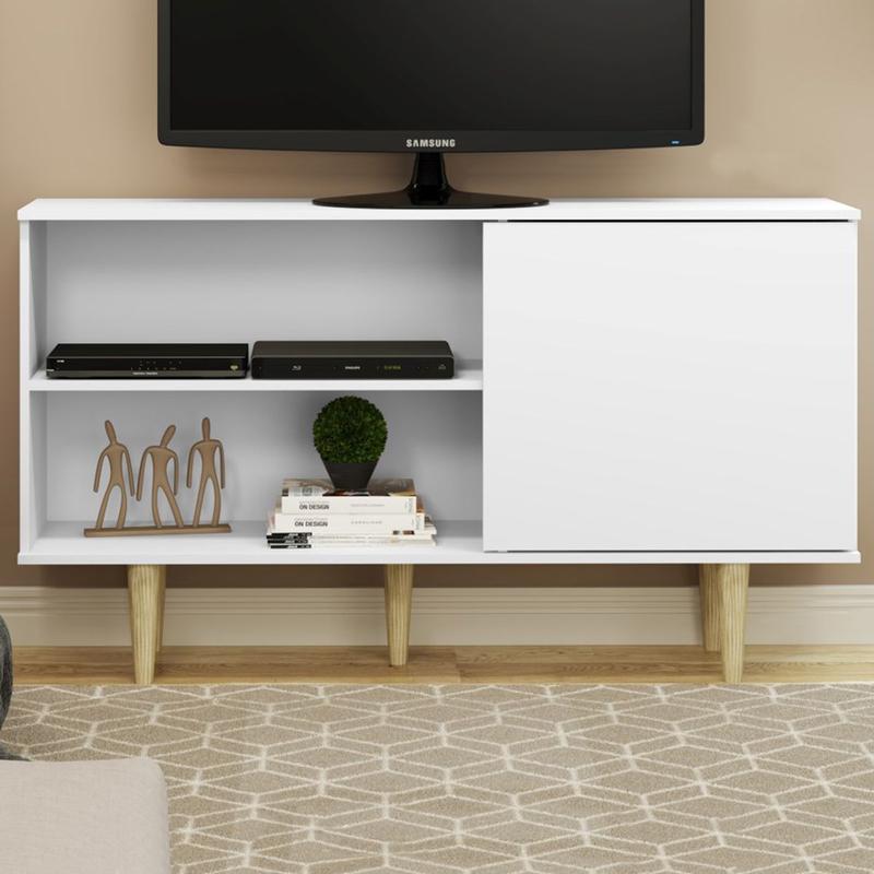 Padua Rear Rack Rack Para Tv Até 50 Polegadas Pádua 1 Porta Branco Tx - Soluzione ...
