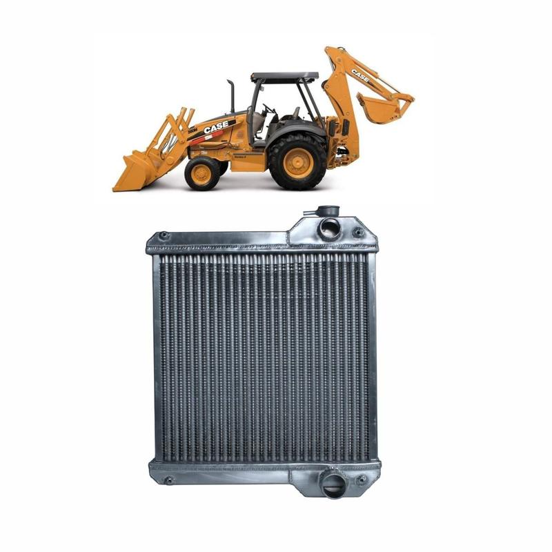 Case 580 Radiator Radiador De Agua Case 580l Alumínio S/lateral 1996 A 2008 - FYPPER ...