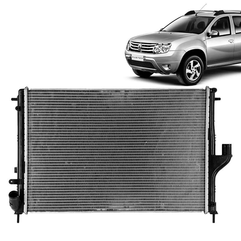 Duster Radiator Tank Radiador Renault Duster 2010 2011 2012 2013 2014 2015 Com Ar Manual e ...